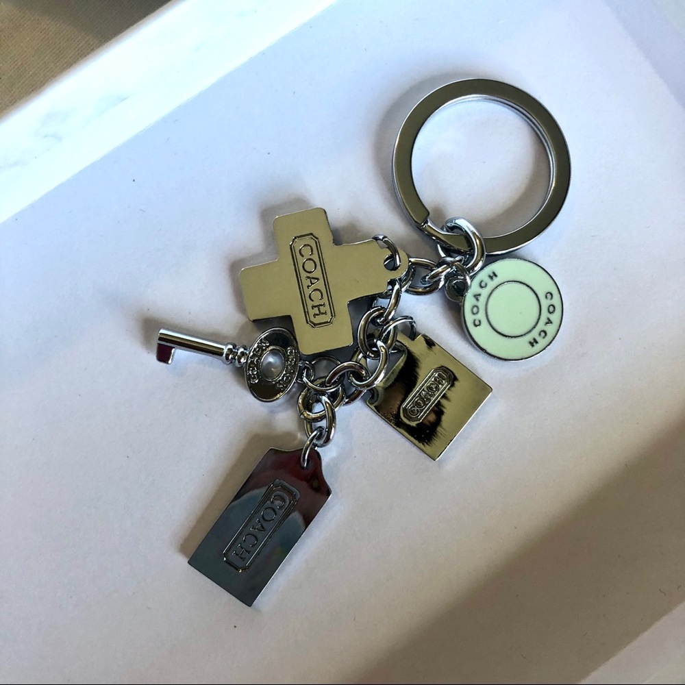 Coach Key & Lock Keychain Charm - Picture 3 of 3